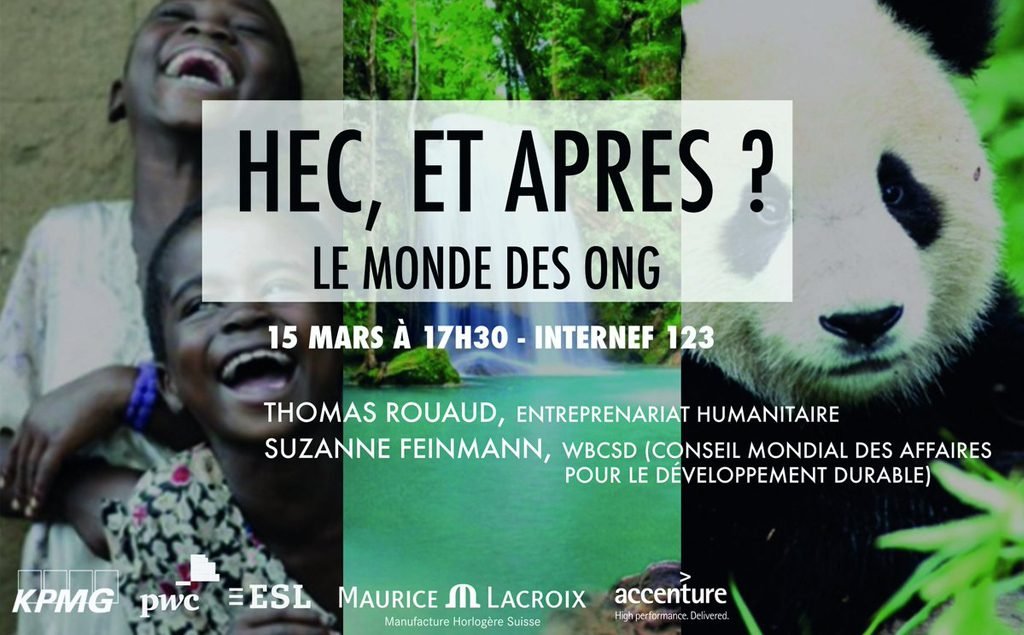 Thomas Rouaud, Conférence HEC et après?